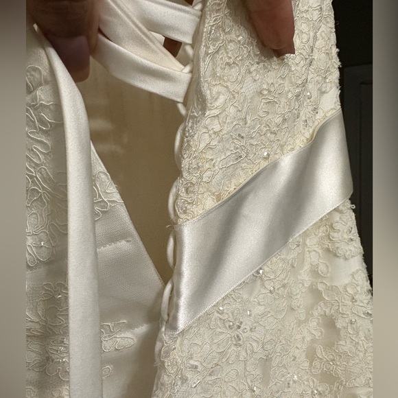 Maggie Sottero Lace Wedding Dress - Picture 7 of 10